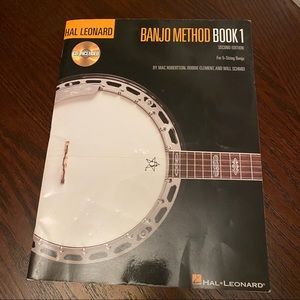 Hal Leonard Banjo Method Book 1 CD included